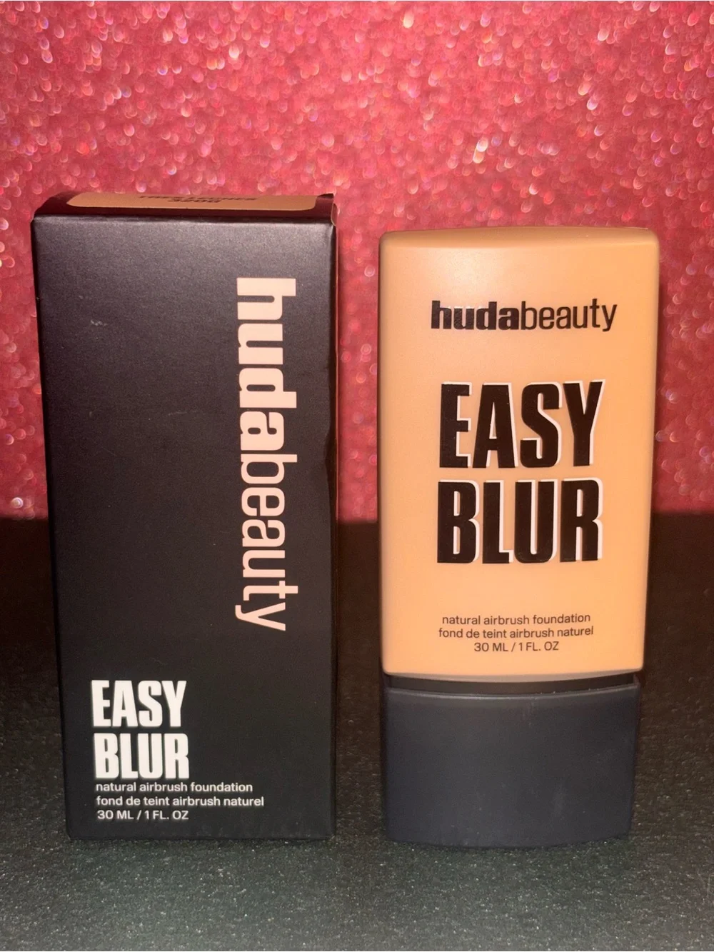 Huda Beauty Easy Blur Airbrush Foundation in 320G Trea Leches